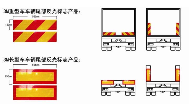 車輛尾部標(biāo)志板 車輛尾部標(biāo)志板