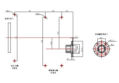 上海茸申車用消防泵結構圖 上海茸申車用消防泵結構圖