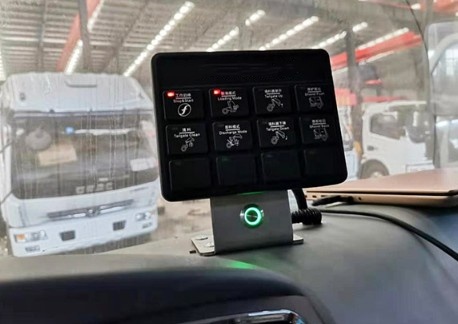 壓縮垃圾車電控系統CAN前硅膠面板/前控制盒 壓縮垃圾車電控系統CAN前硅膠面板/前控制盒